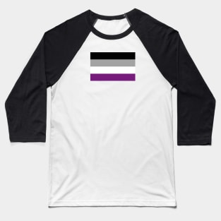 Asexual Pride Flag Baseball T-Shirt